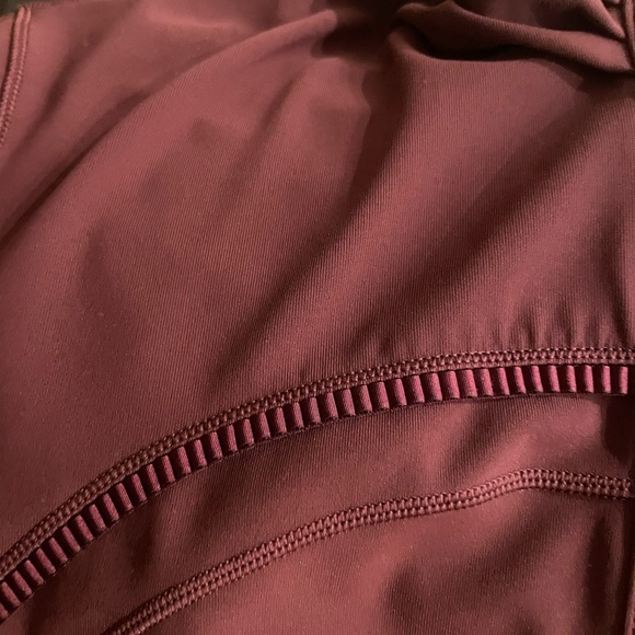Lululemon Athletica Maroon Utility Jacket - Picture 5 of 7